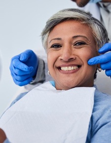 a patient receiving dental care from a dentist near Tyler